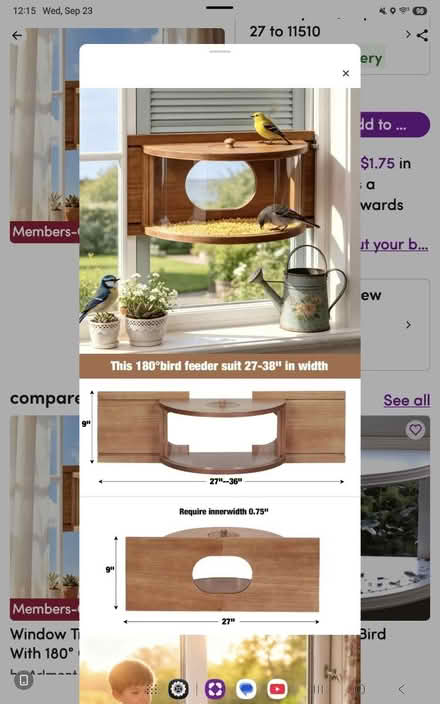 Photo of free Bird Feeder (Nassau County) #2