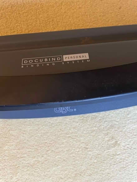 Photo of free Docubind binding system - binder, spirals and covers (De Parys MK40) #2