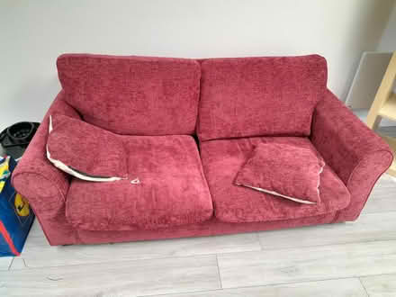 Photo of free Red sofabed (Sutton SM1) #1