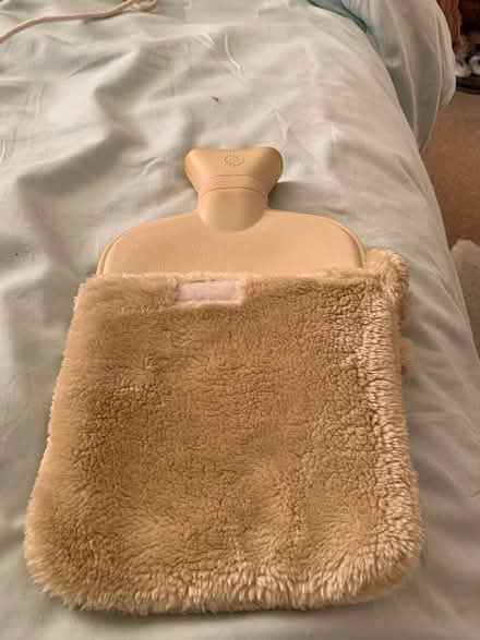 Photo of free Hot water bottle with cover (Haworth BD22) #2