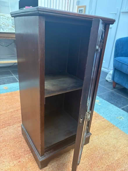 Photo of free Victorian mahogany pot cupboard or bedside table (Birchwood LN6) #2