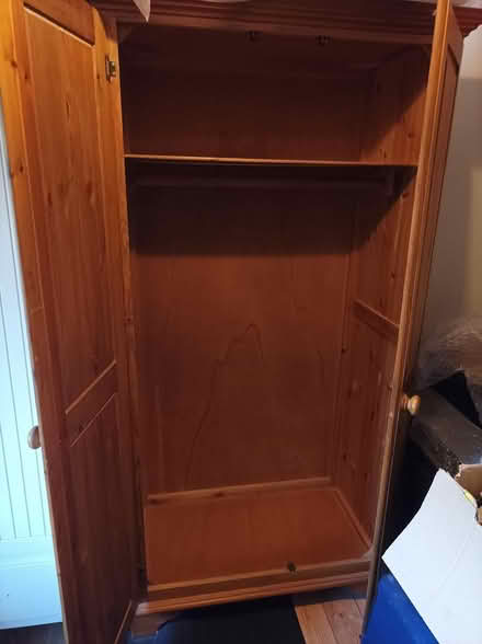 Photo of free Pine wardrobe (Woodingdean BN2) #2