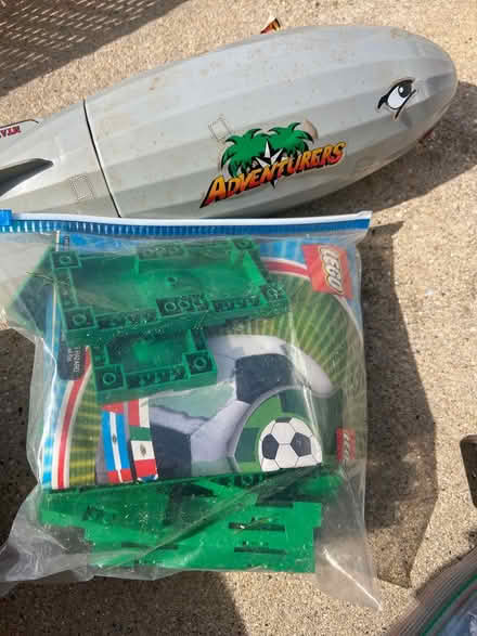 Photo of free Partial Lego soccer pieces/blimp (South Downers Grove) #2