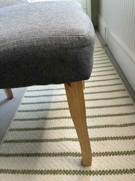 Photo of free Small grey armchair (East Sheen SW14) #2