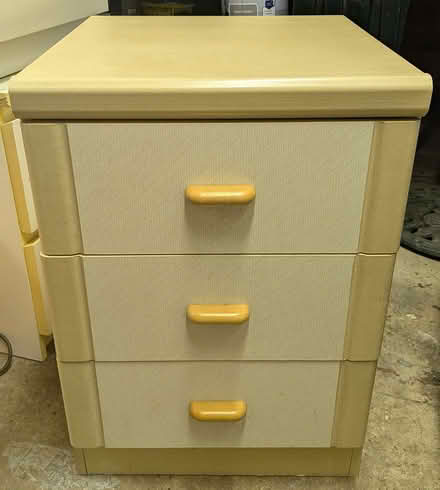 Photo of free 3 Drawer Bedside Table (Grenoside S35) #1