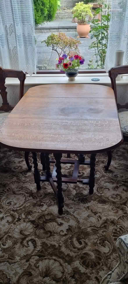 Photo of free Armchair x2 dining table + 4 chairs (Skerton LA1) #3