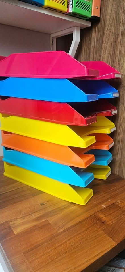 Photo of free Set of stackable desktop orgnisers (Limerick) #2