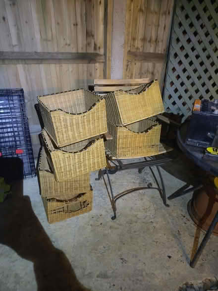 Photo of free Wicker storage baskets (Fiveways, Brighton BN1) #2