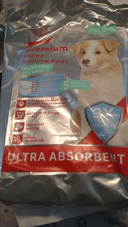 Photo of free puppy pads (Kirkdale) #1