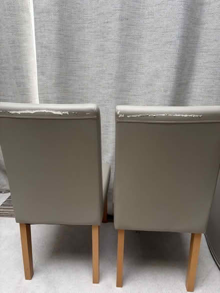 Photo of free Faux Leather Dining Chairs (Nether Poppleton YO26) #1
