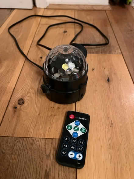 Photo of free Disco Light with remote control (Hemel, HP3) #1