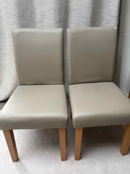 Photo of free Faux Leather Dining Chairs (Nether Poppleton YO26) #4