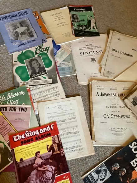 Photo of free Old Sheet Music (Letchworth wilbury SG6) #2
