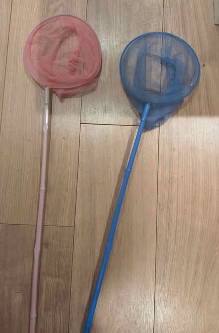 Photo of free Pair of kids fishing nets (Grenoside S35) #1