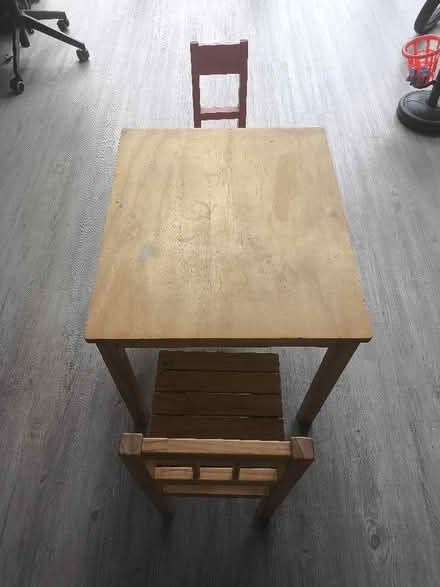Photo of free Children's Table & 2 Chairs (Kirkstall LS5) #1