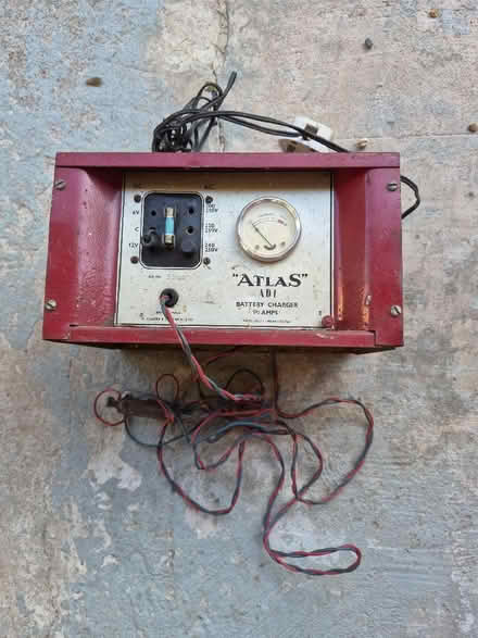 Photo of free Vintage Car Battery Charger (Broseley TF12) #1
