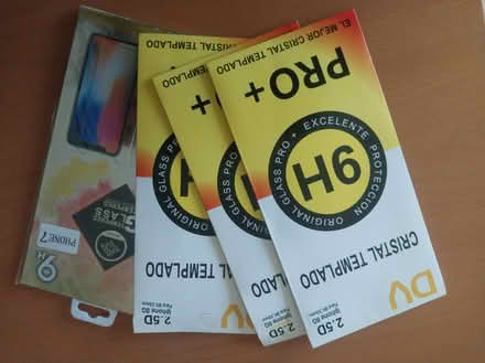 Photo of free 4 off iPhone tempered glass protectors. 9H hardness (Cassiobury Estate WD17) #1