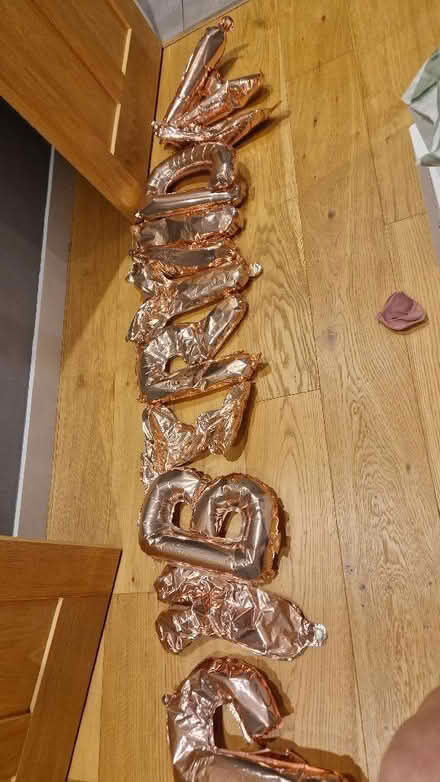 Photo of free Happy birthday balloon garland (Cricket Road OX4) #2