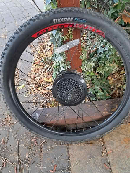 Photo of free Electric Bike Wheel 36volts 27.5" (Hayes UB3) #2