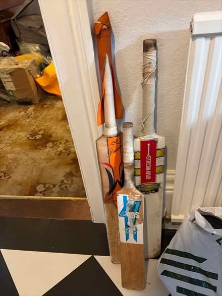 Photo of free Three cricket bats - used, but good (Sharrow S7) #1