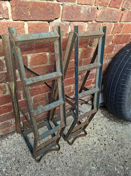 Photo of free Old Halfords car ramps (Petersfield GU31) #2