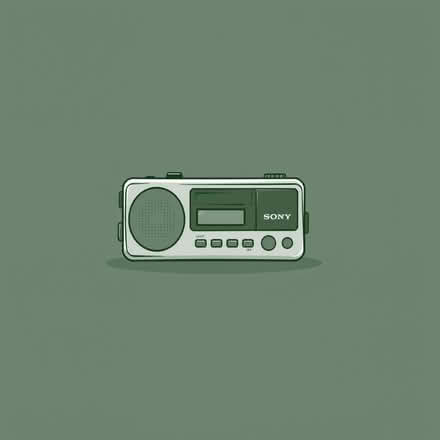 Photo of Old Sony Walkman (Hatch Warren RG22) #1