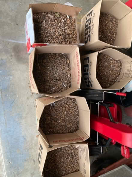 Photo of free 6 boxes landscape rocks (Southside Indy) #2