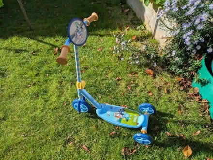 Photo of free Kid's Bluey 3 wheel scooter (Goldenacre EH3) #1