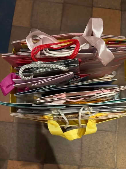 Photo of free Mixed bag of gift bags (Broughton PR3) #2