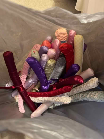 Photo of free Bag of padded hangers (Taunton TA1) #1
