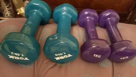 Photo of 2kg hand weights (Bessels Green TN13) #1