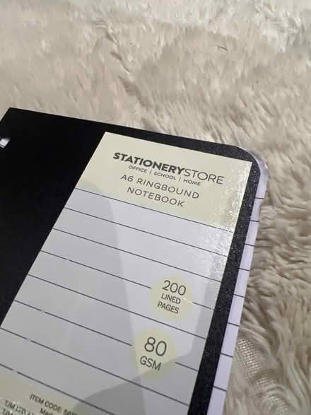 Photo of free A6 Ringbound Notebook. Never used. (Southsea PO4) #2