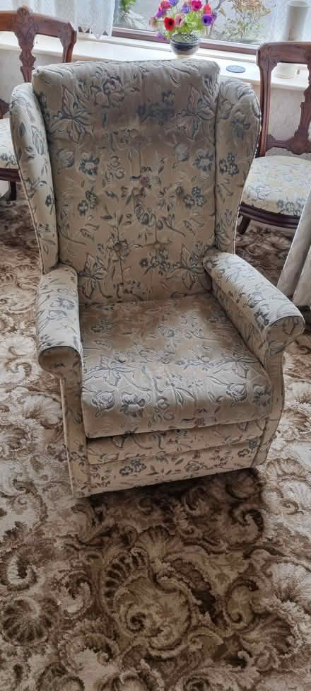 Photo of free Armchair x2 dining table + 4 chairs (Skerton LA1) #1