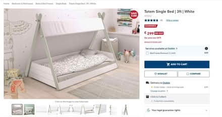 Photo of free Kids Wigwam Bed (Dublin) #1