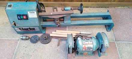 Photo of free Wood lathe and bench grinder (Kingsway Bath BA2) #1