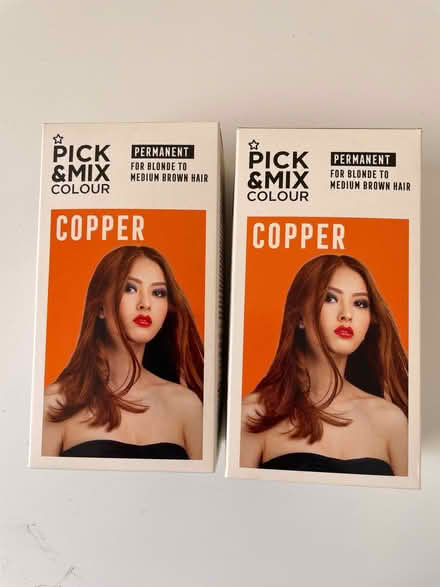 Photo of free 2 boxes Superdrug hair dye copper colour (Thorpe Hamlet NR1) #1