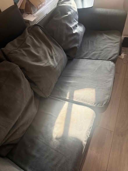 Photo of free Grey 3 seater sofa (South Norwood SE25) #3
