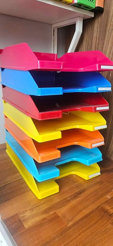 Photo of free Set of stackable desktop orgnisers (Limerick) #1
