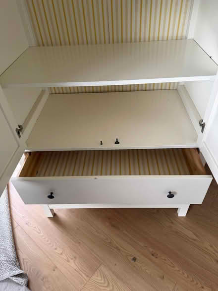 Photo of free White wardrobe (Ballybrack Shankill) #2