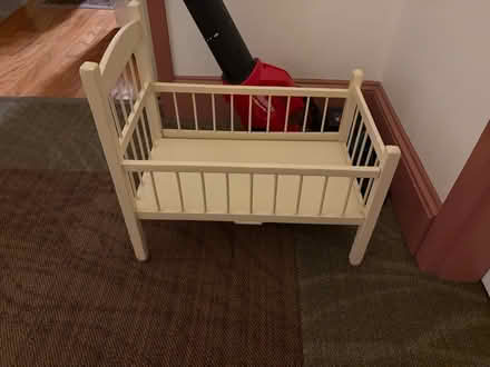 Photo of free Doll cradle , dishwasher organizer (Cambridge Ma) #1