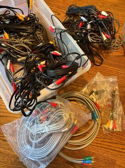 Photo of free Assorted audio cables (Prince of Wales at Meadowlands) #3