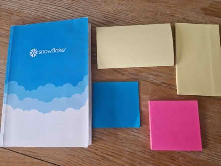 Photo of free Notebook and sticky notes (SE10) #1