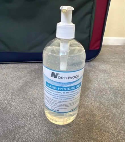 Photo of free hand sanitizer (Caterham CR3) #1