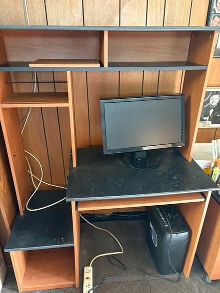 Photo of free Computer desk and monitor (Drexel Hill) #3