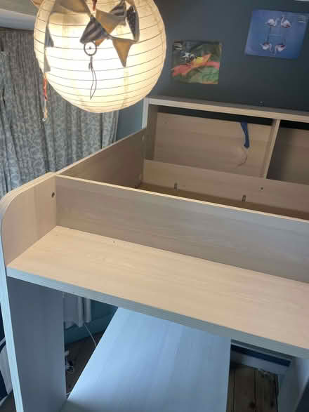 Photo of free Bunk bed, built in desk, wardrobe and shelves, no mattress (Hollingdean BN1) #2