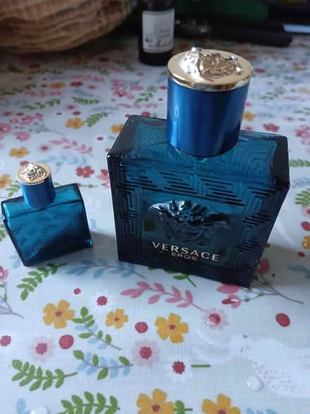 Photo of free Old versace eros bottles (Woodseats S8) #1