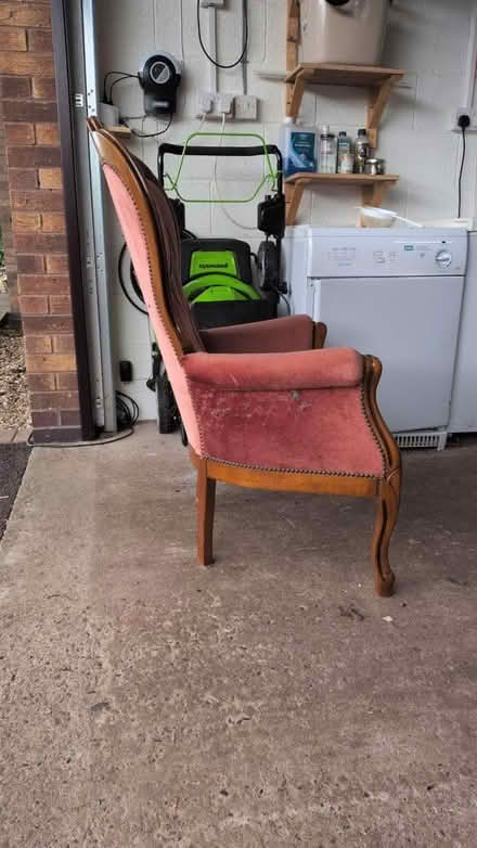 Photo of free Chair, some reupholstering (Yarnfield, Stone ST15) #2