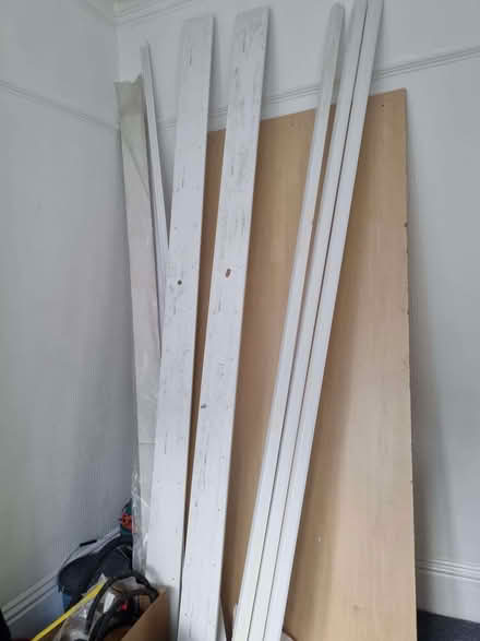 Photo of free white trunking / plastic profiles – job lot (Bishop Auckland DL14) #1