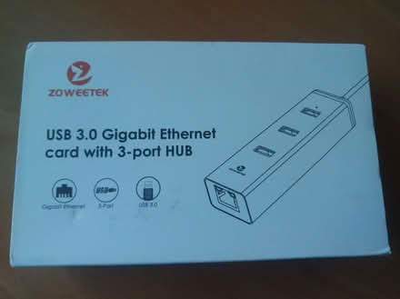 Photo of free USB Ethernet interface (with usb hub) for Mac and PC's (Cassiobury Estate WD17) #1