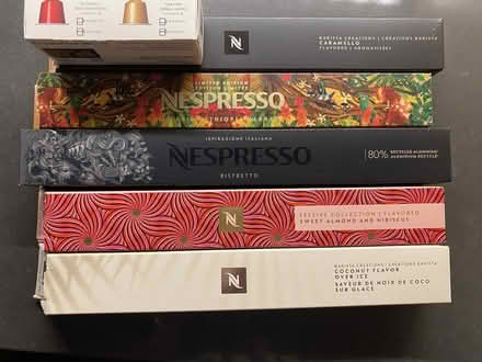 Photo of free Five sleeves of Nespresso pods (Pleasant Hill) #1